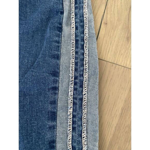 Dex Womens Reverse Seam Tapered Leg Medium Wash Skinny Jeans Size 29 - Picture 6 of 8